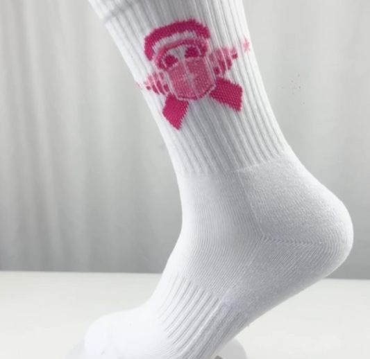 "Get Your Pink On" Compression Socks
